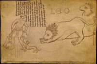 Folio 47 - Lion et dompteur